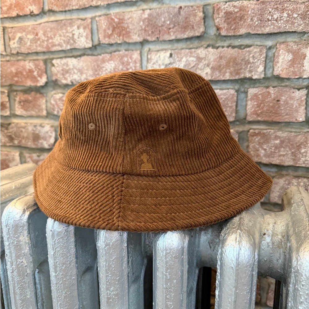 Brown Corduroy Bucket Hat